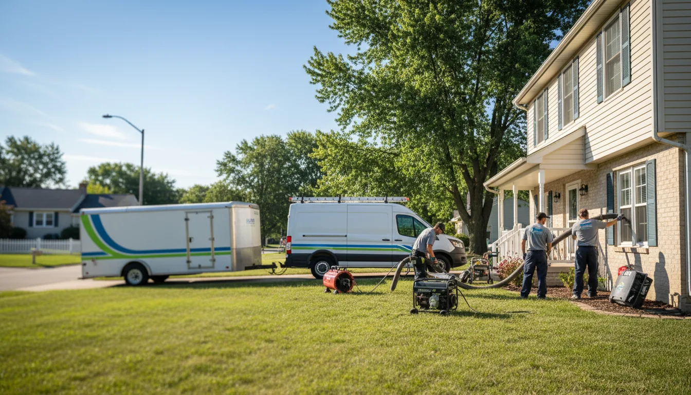 Flooded Basement Restoration And Cleanup With Repair in Soldiers Grove, WI near me